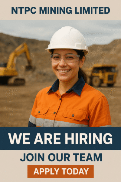 Read more about the article NTPC Mining Limited Recruitment 2025 Apply Online for 21 vacancies