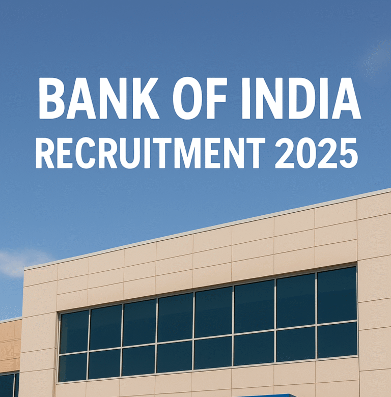 BOI Manager Recruitment